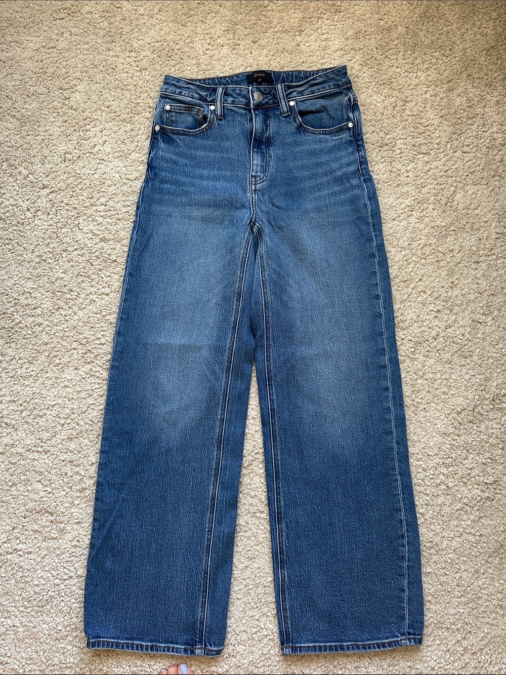 Quince Bella Stretch Relaxed Straight Jeans